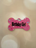 Birthday Girl tag