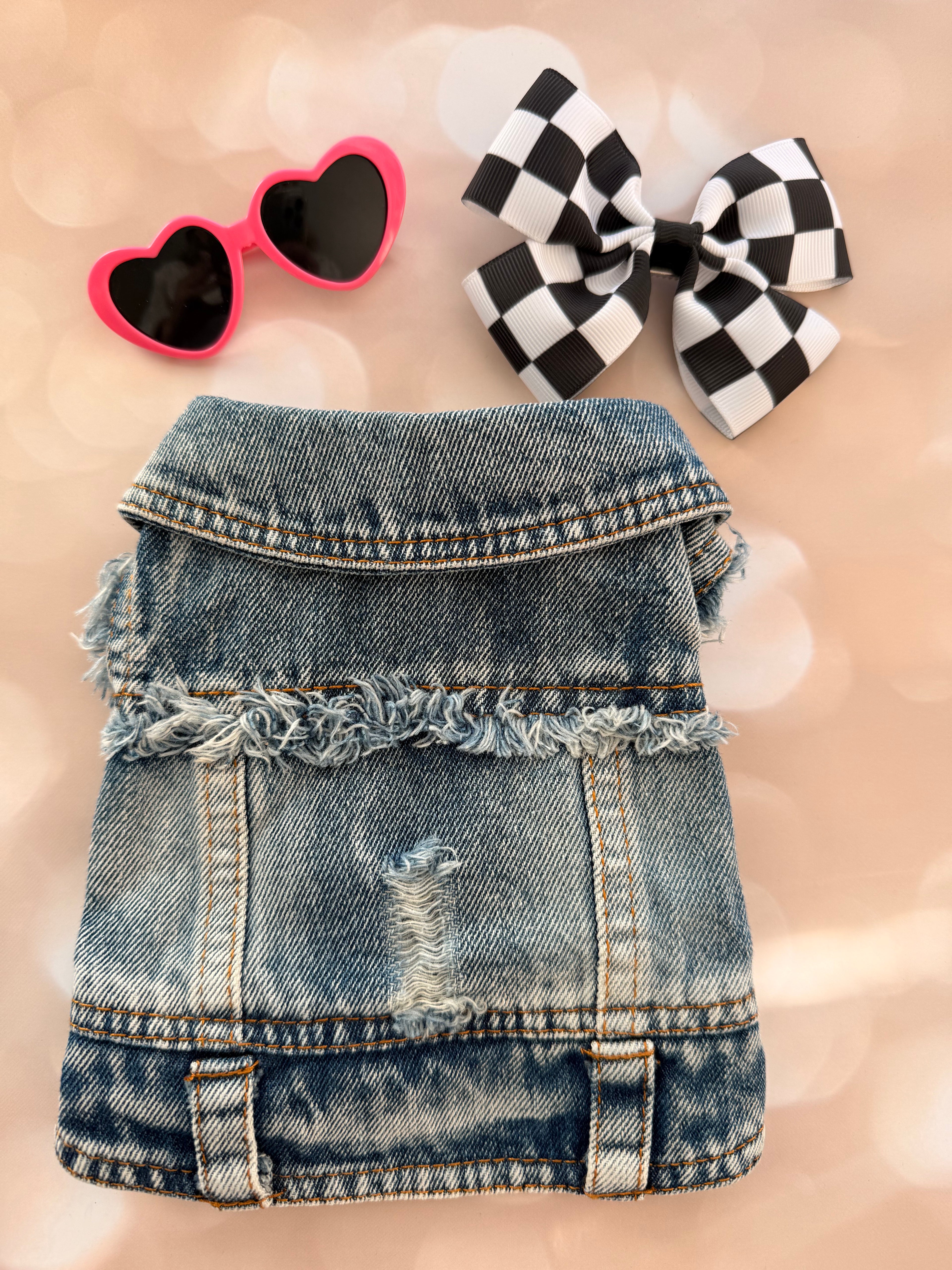 Denim vest