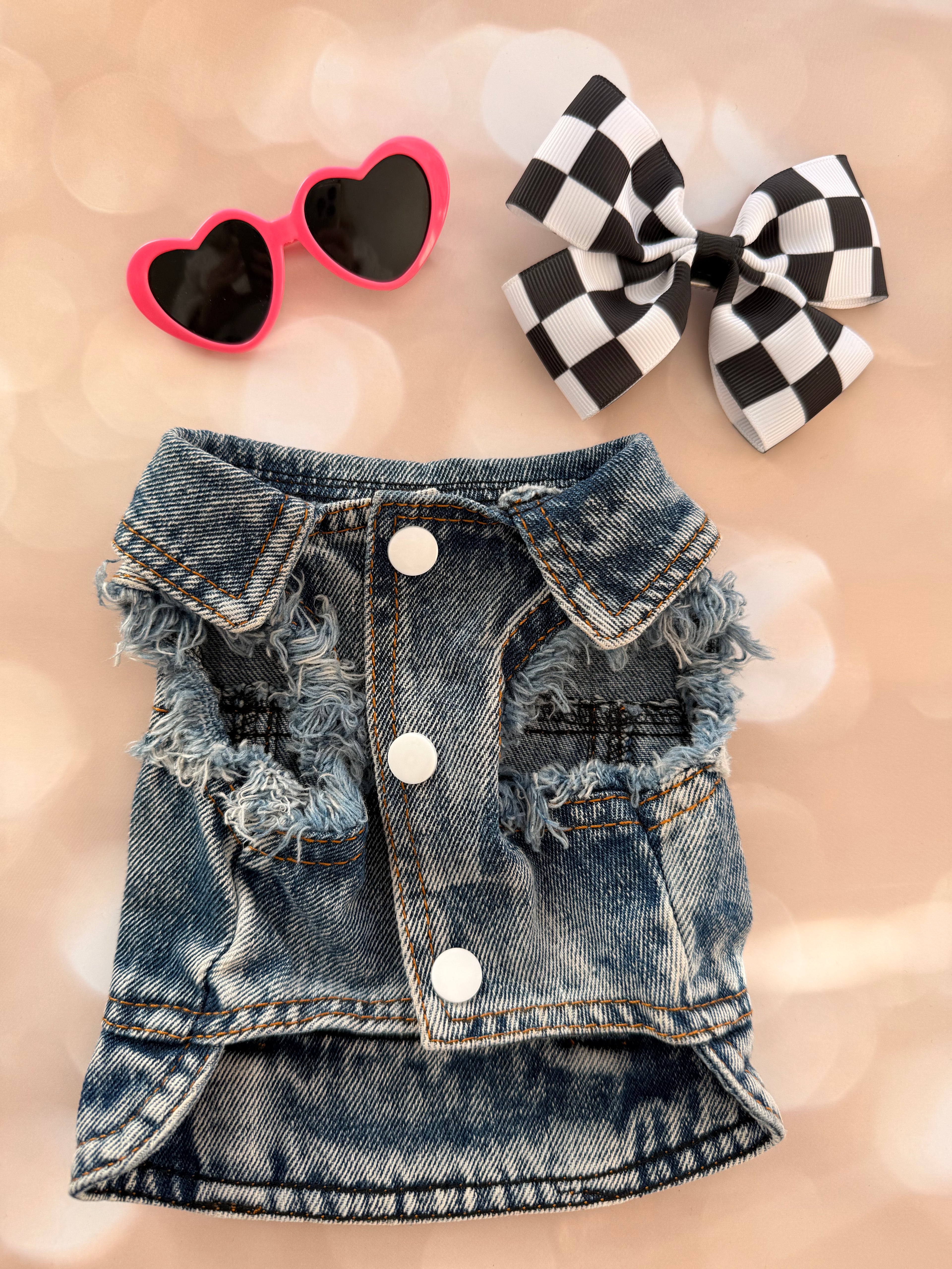 Denim vest