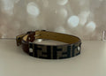 Custom Fendi pet collar