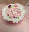 Birthday girl cake