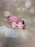 Pink glitter collar