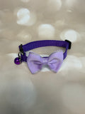 Purple glitter collar