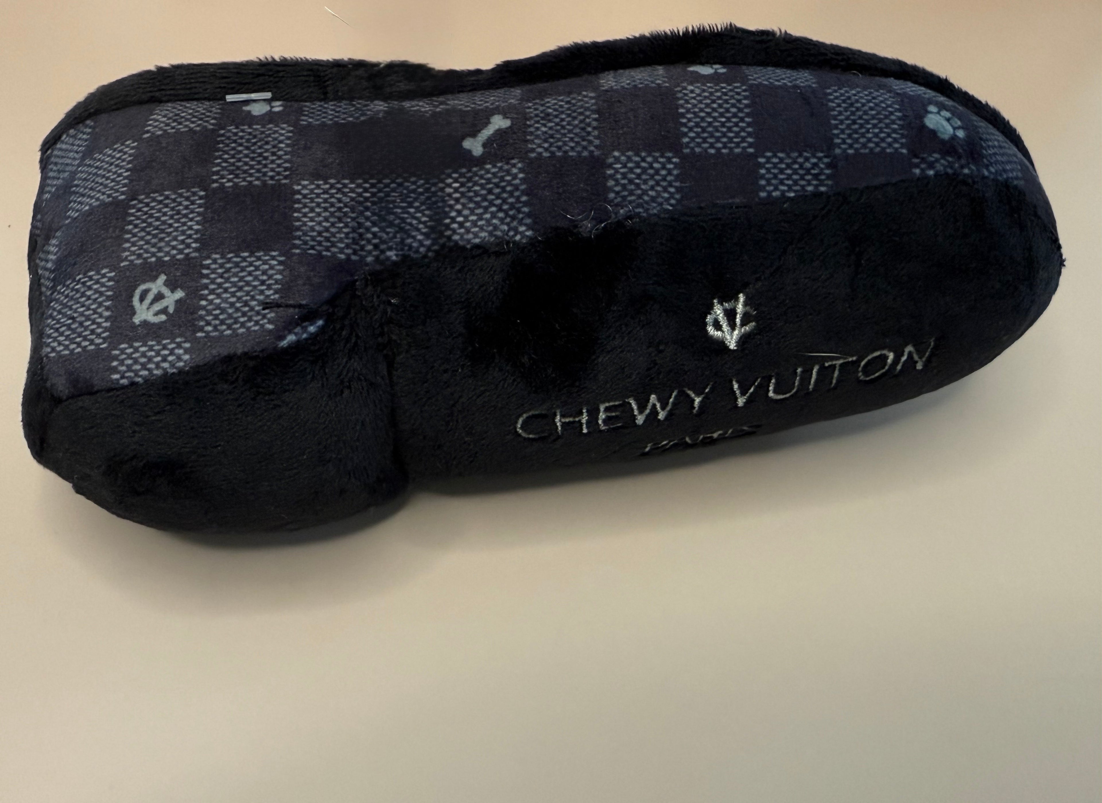 Chewy Vuiton slipper