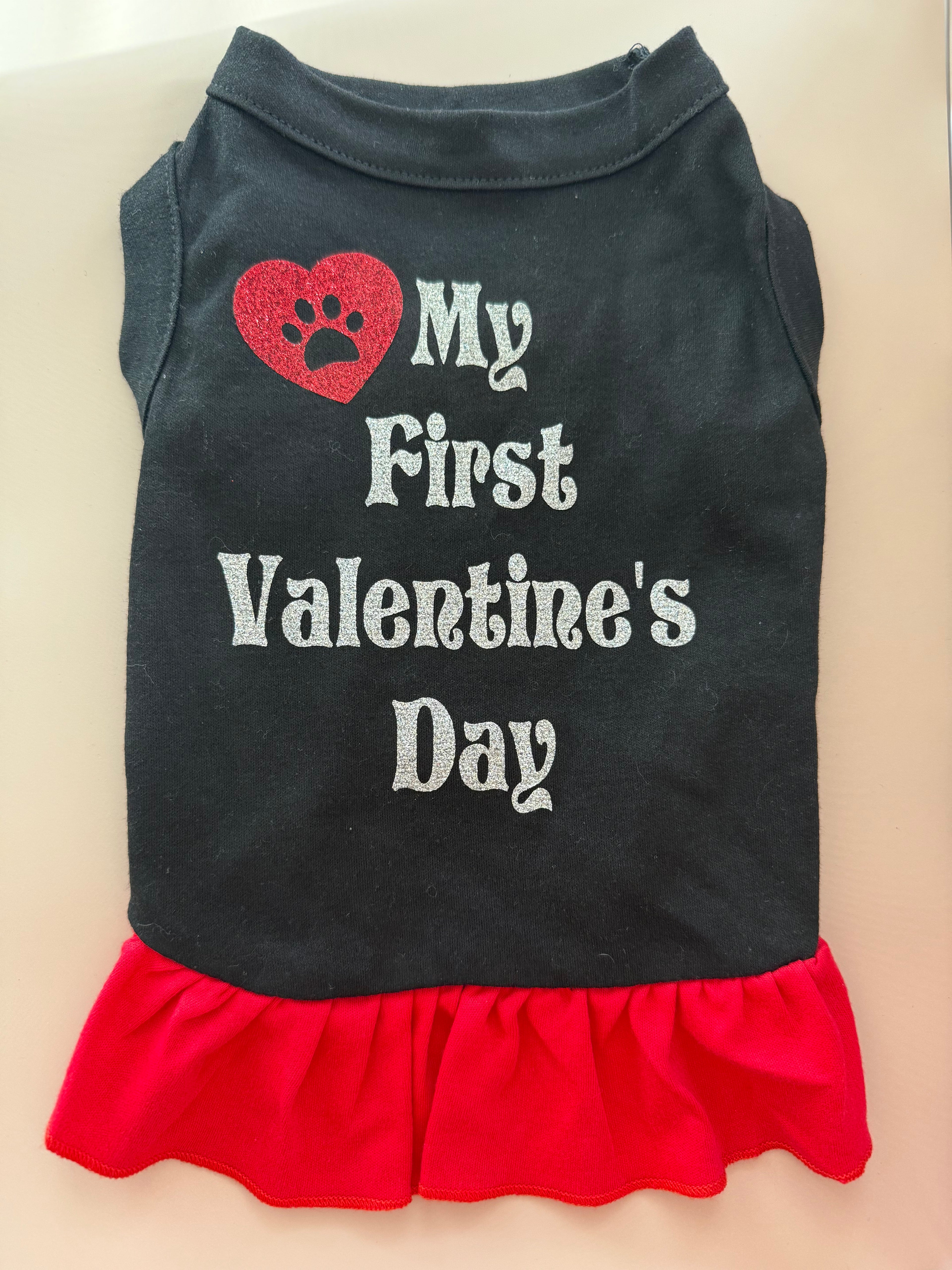 First Valentines Day dress