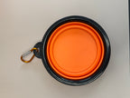 Collapsible portable bowl